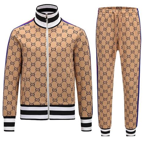 gucci tracksuit mens orange|cheap Gucci tracksuit men.